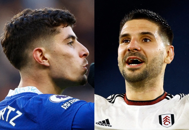 Kai Havertz and Aleksandar Mitrovic will try to score goals to help their team win and gain points in the Premier League