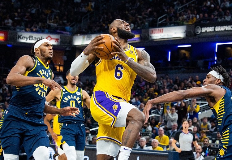 Los Angeles forward Lebron James is closer to breaking the NBA's all-time scoring record