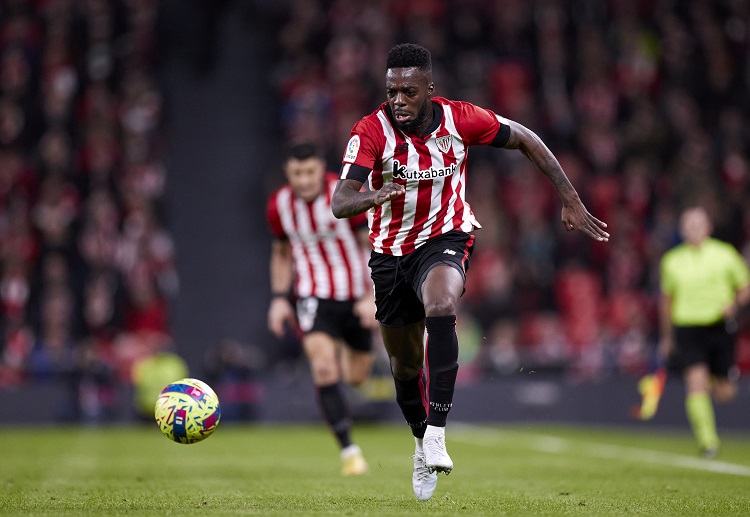 Inaki Williams is expected to be on the starting side of Athletic Bilbao's La Liga match against Atletico Madrid