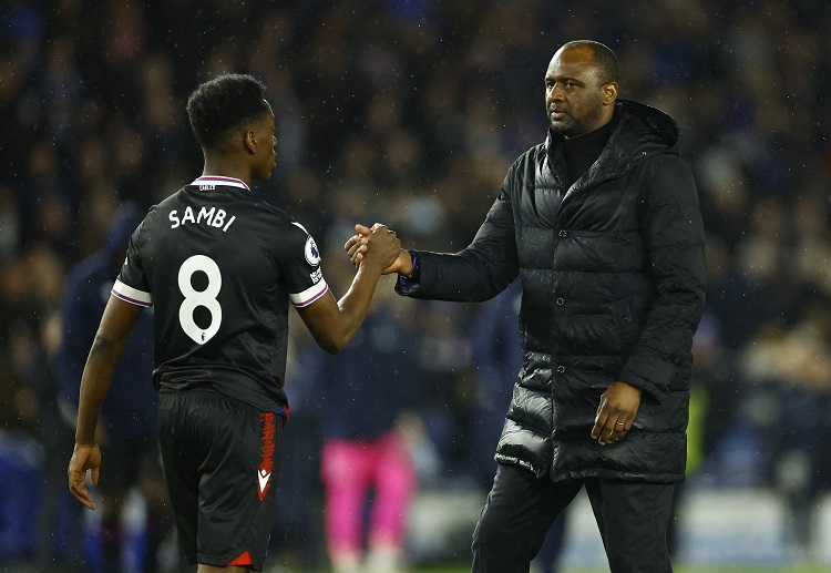 Đội bóng của Vieira đang đua tranh cho một suất trụ hạng Premier League