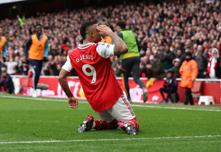 Gabriel Jesus scores his first Premier League goal since his injury