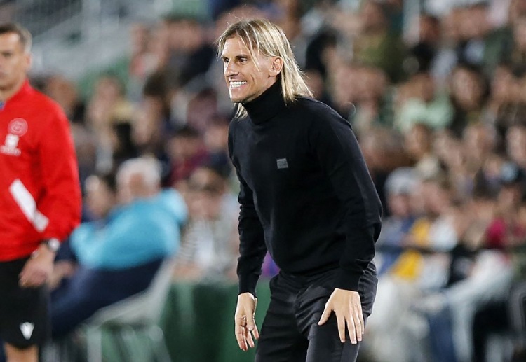 Sebastian Beccacece has been in charge in La Liga club Elche for less than two months