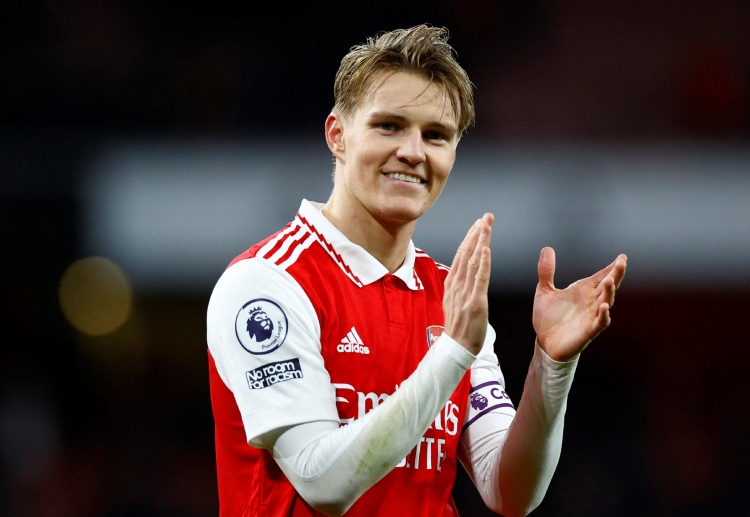 Martin Odegaard jadi kapten Arsenal di ajang Premier League