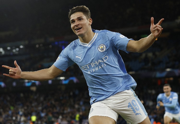 Julian Alvarez now has 3 Champions League goals, leading the entire Manchester City squad