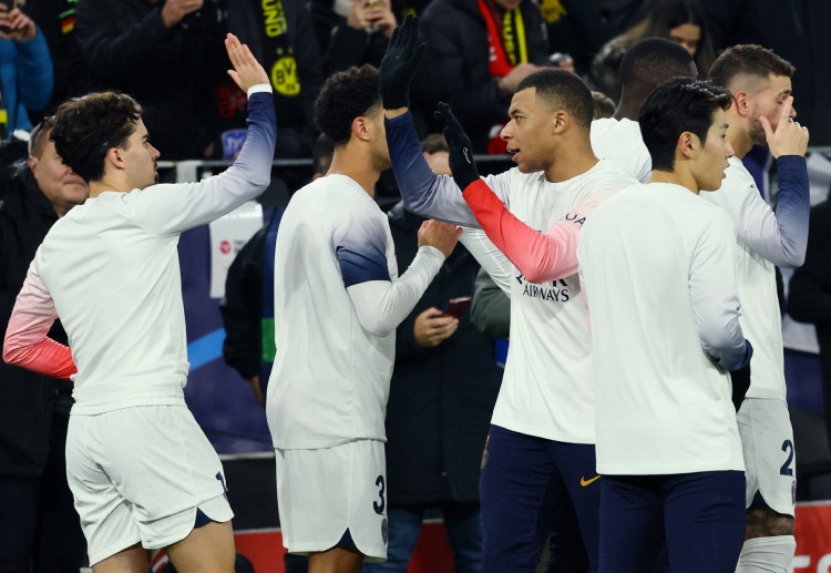 Skor akhir Liga Champions UEFA: Borussia Dortmund 1-1 Paris Saint-Germain