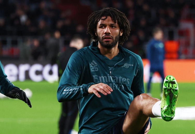 Mohamed Elneny chỉ mới ra sân 1 trận ở Premier League 2023/24