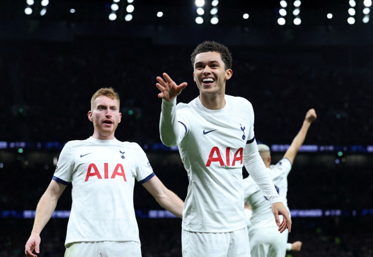 Tottenham đang xếp thứ 4 trên BXH Premier League 2023/24