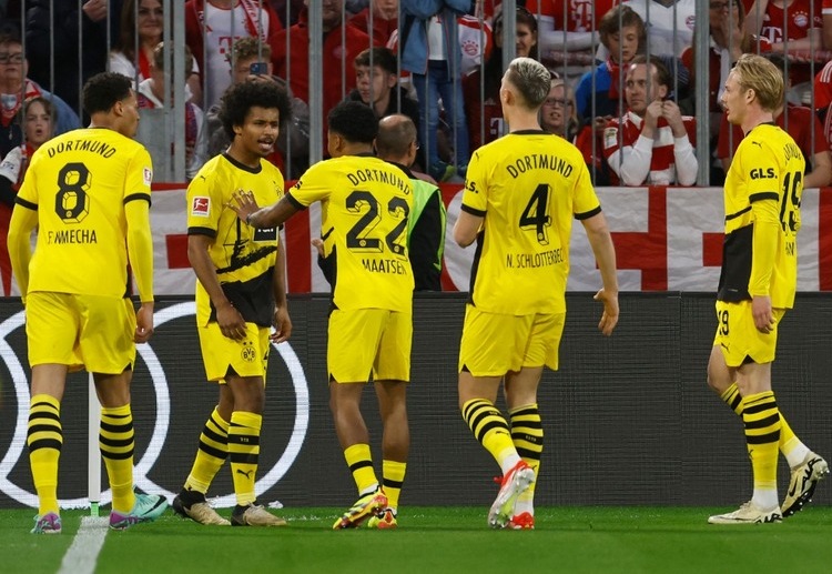 Borussia Dortmund defeated Bayern Munich 2-0 in the Bundesliga