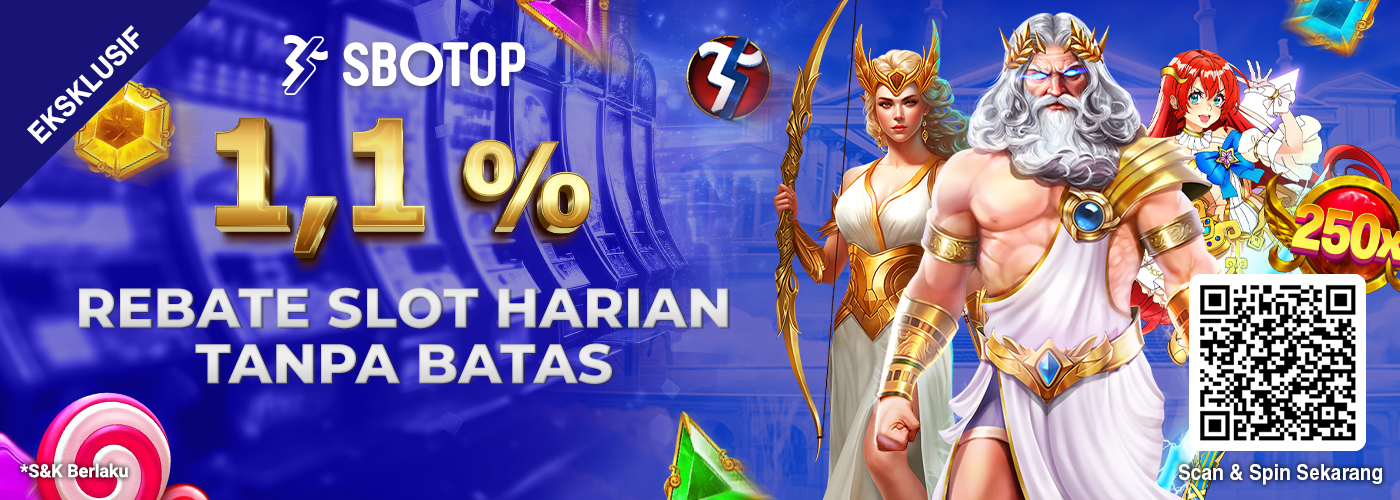 0,8% Rebate Harian Slot dan Tembak Ikan Tanpa Batas