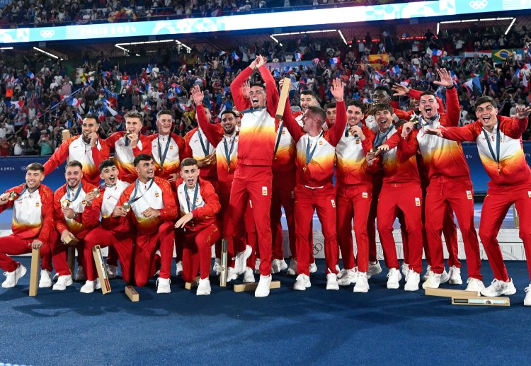 Spain have beaten France 5-3 in extra time in the Olympics 2024 football final