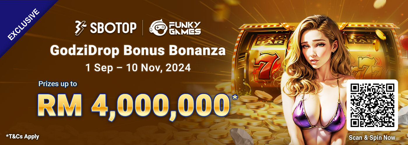 Funky Games GodziDrop Bonus Bonanza