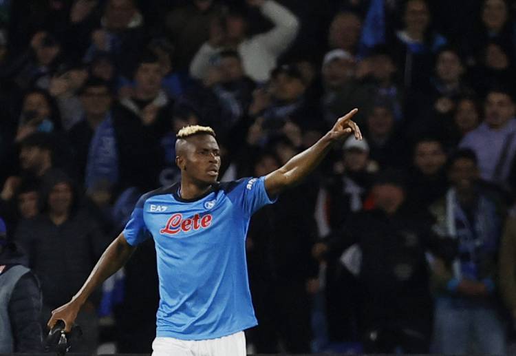 Victor Osimhen bị Napoli loại khỏi danh sách thi đấu ở Serie A