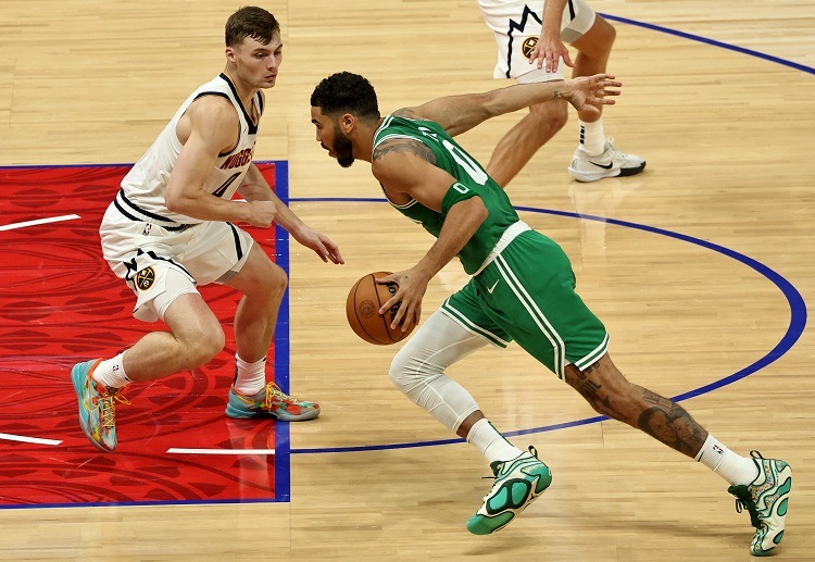 The Boston Celtics won a preseason NBA game against the Denver Nuggets with a score of 107-103