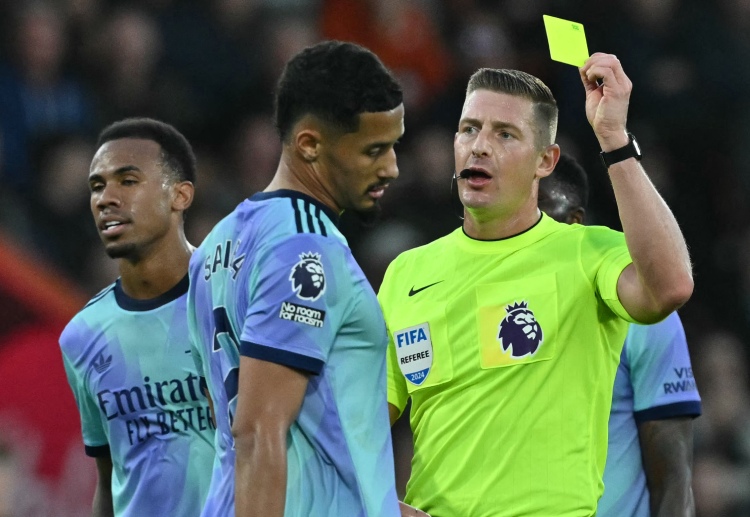 Premier League: William Saliba received a red card in Arsenal's 2-0 defeat against Bournemouth