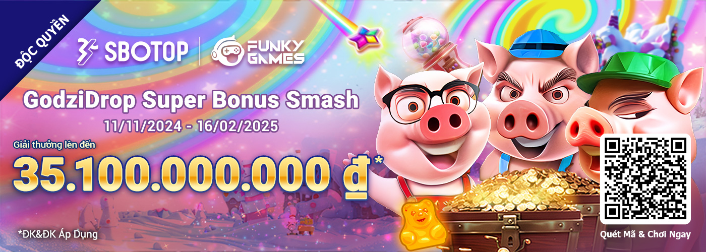 Funky Games GodziDrop Super Bonus Smash