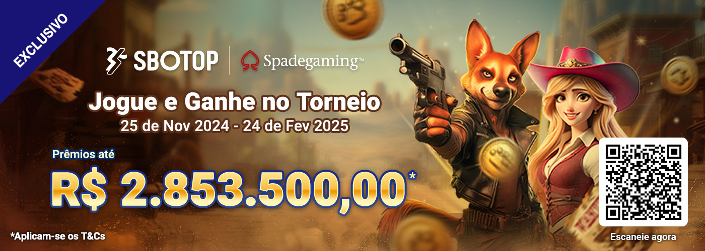 Spadegaming Jogue e Ganhe no Torneio