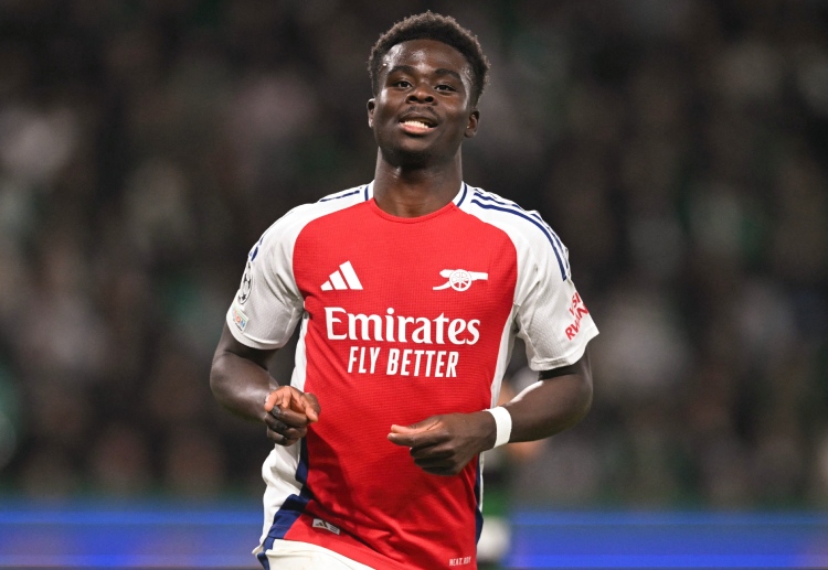 Bukayo Saka is expected to play a key role for Arsenal in their Premier League match against West Ham United