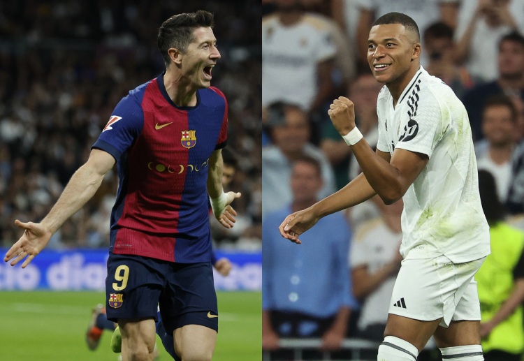 Kylian Mbappe could challenge Robert Lewandowski for the Pichichi this La Liga season