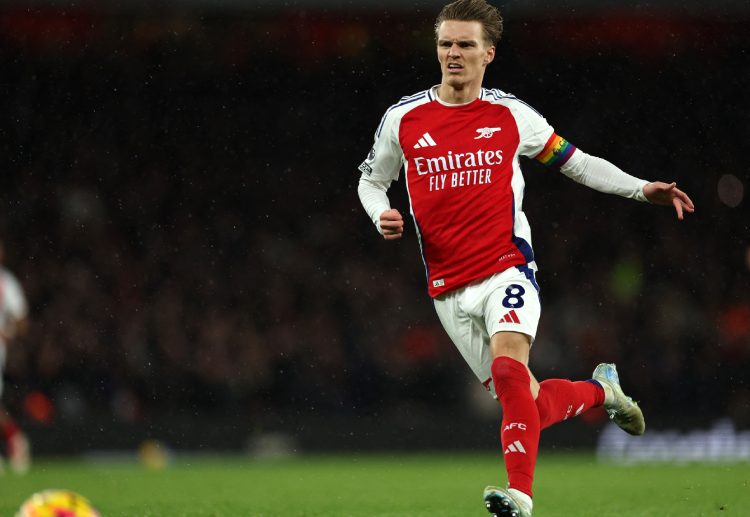 Martin Odegaard jadi andalan Arsenal di ajang Piala FA