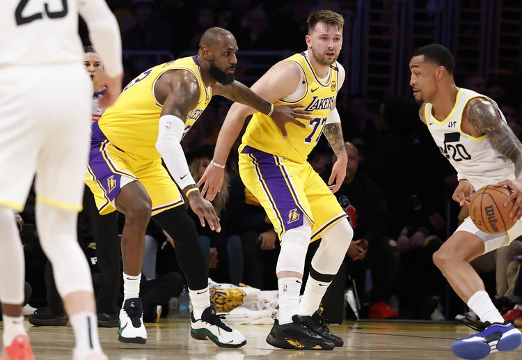 Luka Doncic and LeBron James are ready to hand the Utah Jazz their second NBA defeat when the Lakers visit Salt Lake City