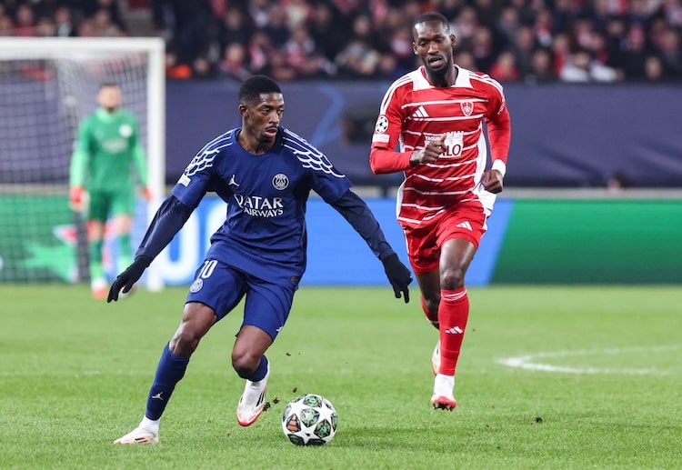 Ousmane Dembele spearheads PSG’s victory over Brest in their Champions League knockout play-off first-leg clash