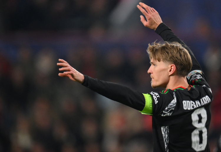 Martin Odegaard pimpin Arsenal di pertandingan Premier League