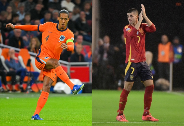 Netherlands' Virgil Van Dijk and Spain's Alvaro Morata are now preparing for their upcoming UEFA Nations League match