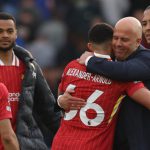 아르네 슬롯 감독은 이번 시즌 리버풀의 프리미어리그 우승에 다가가고 있다.