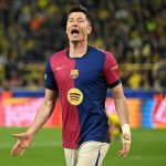 Robert Lewandowski is out in Barcelona's Champions League semi-final game against Inter Milan due to injury