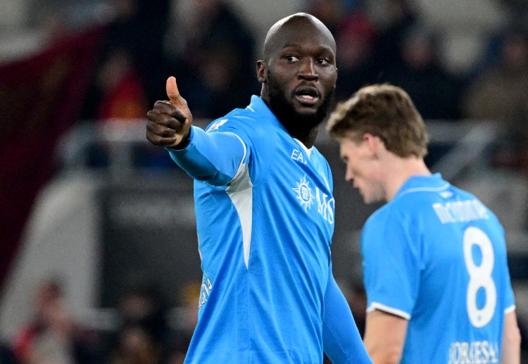 意甲联赛  卢卡库在面对博洛尼亚时效率极高，他在过去的五次交锋中打入了5个进球，堪称博洛尼亚的克星。