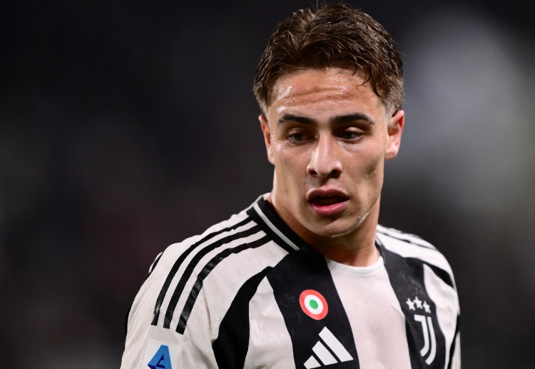 Kenan Yildiz saw red for violent conduct in Juventus’ 2-0 win over Monza in Serie A