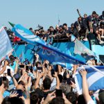 Napoli’s players and staff celebrated their 2024-25 Serie A title with a vibrant bus parade through the city