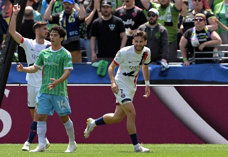 Prior to the Club World Cup, Khvicha Kvaratskhelia helped PSG win the Ligue 1 title with eight goals in 28 games