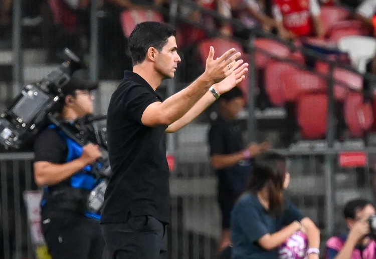 友谊赛 阿尔特塔带领阿森纳以1比0战胜AC米兰，取得季前赛的首胜。