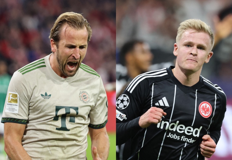 Harry Kane and Jonathan Burkardt are both having an impressive season in the Bundesliga so far
