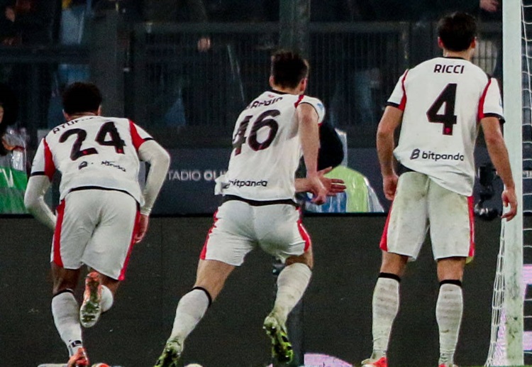 Skor akhir Serie A: AS Roma 1-1 AC Milan