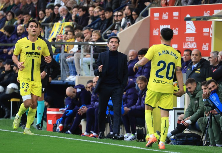 Marcelino’s Villarreal are positioned seven points behind Real Madrid in the La Liga standings