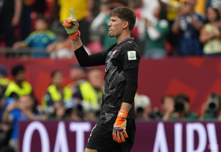 Gregor Kobel jadi man of the match di pertandingan Piala Dunia 2026